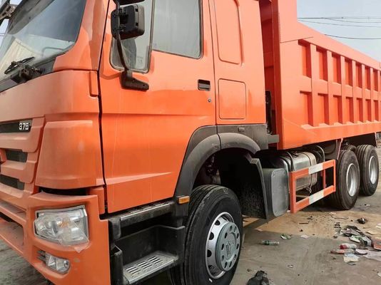 Gebraucht Sinotruck HOWO A7 6*4 10 Räder Dump Truck 371-430HP mit gemischten Farbdesign