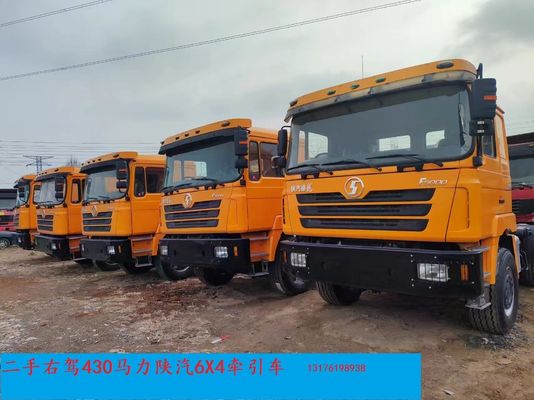 Shacman 6X4 Traktor-Lkw mit Radial-Reifen-Design und 50 Tonnen Last verwendet Lkw-Traktoren