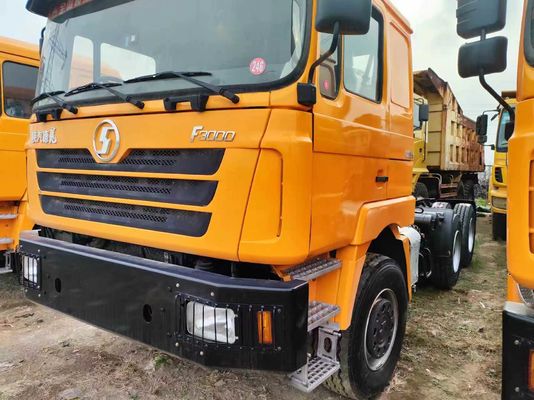 Shacman 6X4 Traktor-Lkw mit Radial-Reifen-Design und 50 Tonnen Last verwendet Lkw-Traktoren