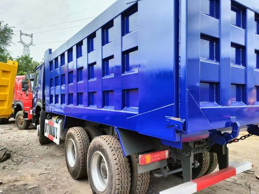 8×4 Antriebsrad Gebraucht Sinotruk Dump Truck HOWO 440HP 12 Reifen Schwere Ladekapazität