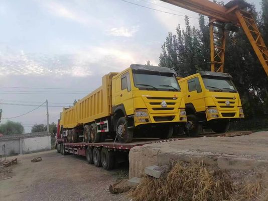 6X4 Antriebsrad HOWO Truck 371 Tipper Gebraucht-Dump Trucks mit 6-8L Motorkapazität