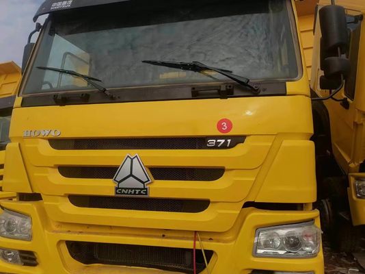 20-100 Tonnen 6X4 371 PS Sinotruck HOWO Gebraucht-Dump Trucks mit ISO Reifenzertifizierung