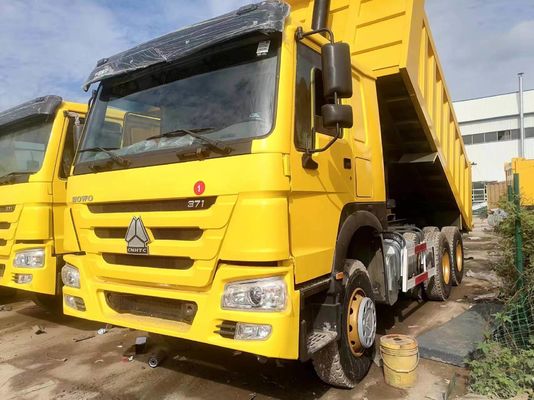 20-100 Tonnen 6X4 371 PS Sinotruck HOWO Gebraucht-Dump Trucks mit ISO Reifenzertifizierung