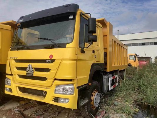 20-100 Tonnen 6X4 371 PS Sinotruck HOWO Gebraucht-Dump Trucks mit ISO Reifenzertifizierung