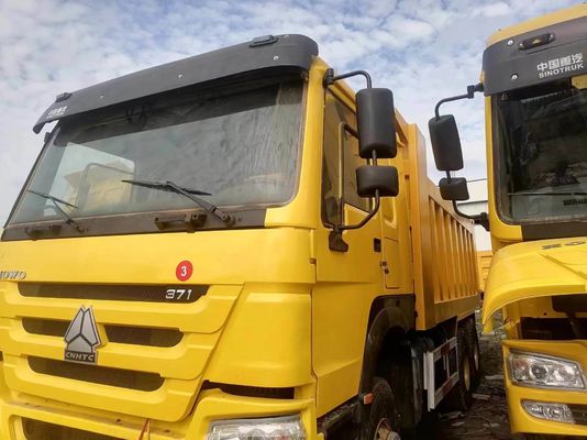 20-100 Tonnen 6X4 371 PS Sinotruck HOWO Gebraucht-Dump Trucks mit ISO Reifenzertifizierung