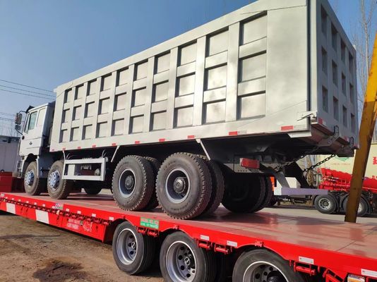 Shacman 8*4 Dump Truck Hw70 Wd615.69 EURO II Euro II Emission mit Radiale Reifenkonstruktion