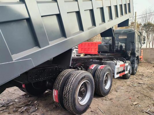 375 PS 12 Räder 40 t Shacman 8X4 Gebraucht-Dump Truck Super Drive PS 351-450 PS